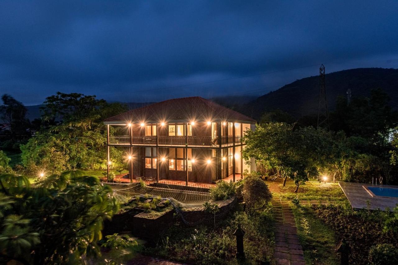 Saffronstays Boulevard Loghouse - A Wooden Chalet Amidst Nature Kārli Eksteriør bilde